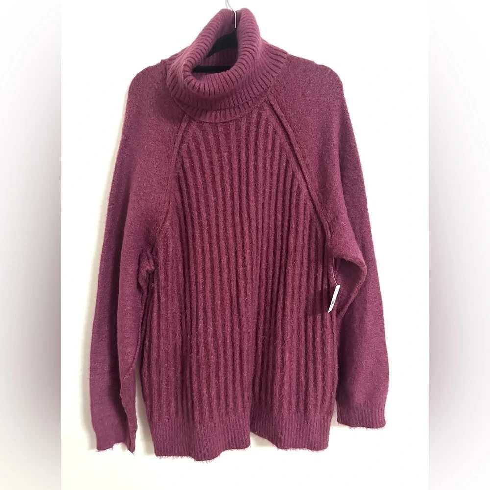 NWT Free People Big City Turtleneck Sweater Medium